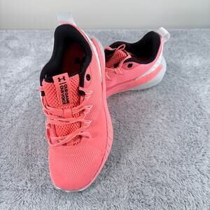 Under Armour HOVR Rise 4 Womens 9 Pink Coral Training Shoes Gym Sneaker NWOB